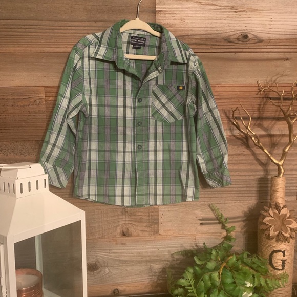 Lucky Brand Other - 💚Green Lucky brand Plaid Christmas shirt